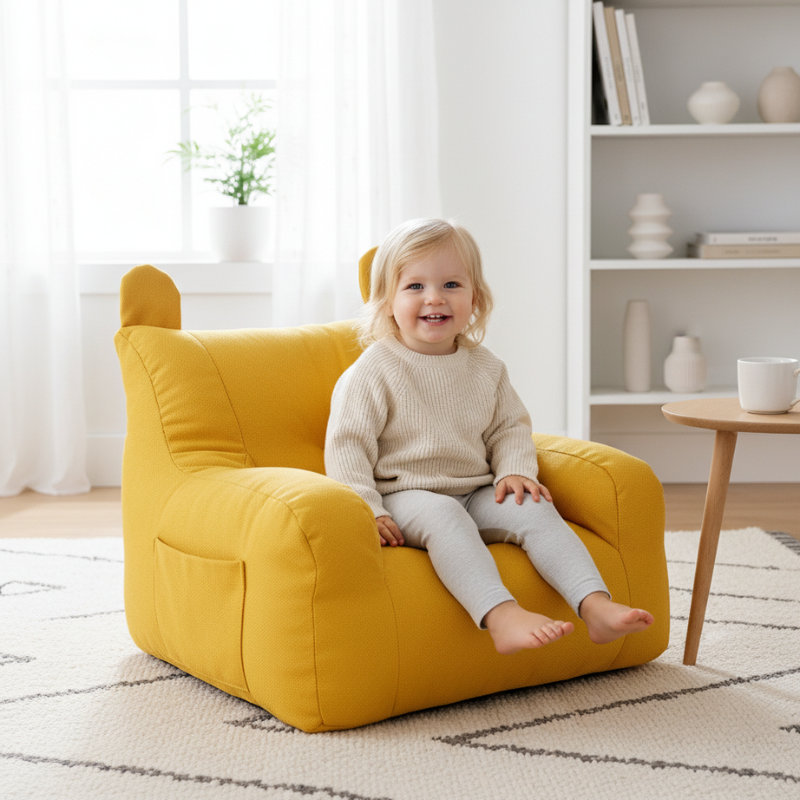 SoftSeat – Kids Floor Sofa Bean Bag Chair