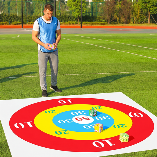 Durable Oxford fabric target mat for garden play