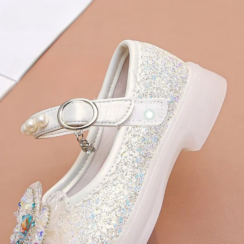 GlitterStep – Sparkling Velcro Shoes for Kids