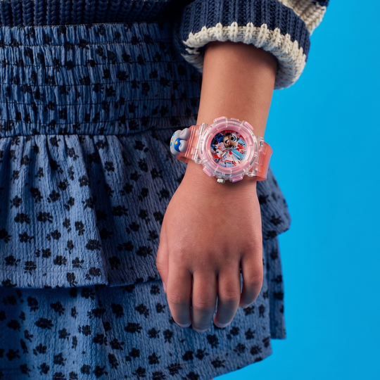 Kids LED watch with colorful flashing lights