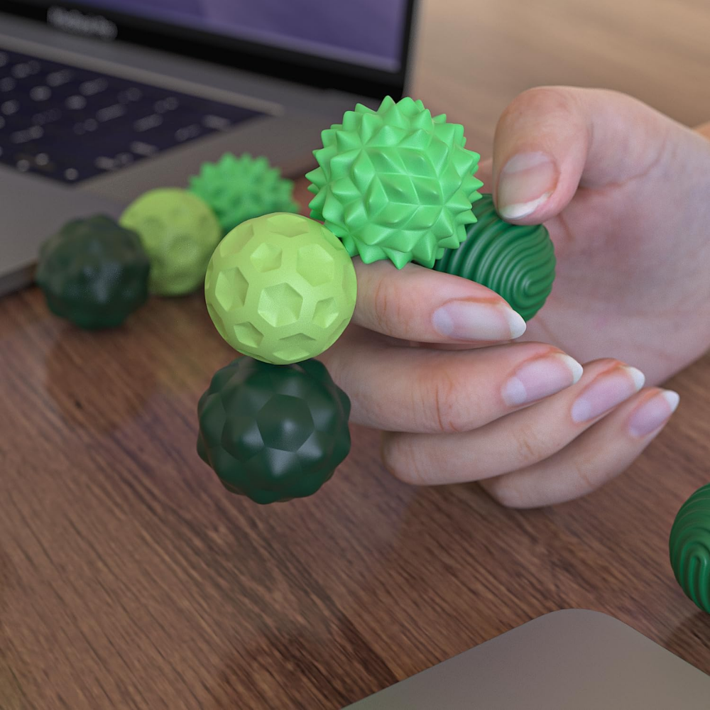 MagnaFidget – Magnetic Sensory Fidget Ball Set