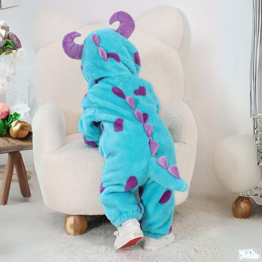 SnuggleSafari Animal Romper Baby Onesie — Modern Comfort