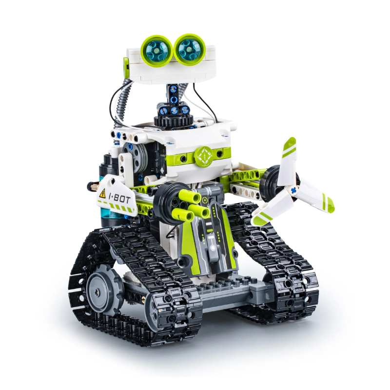 CodaBot kids coding robot construction set with tracks