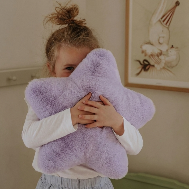 SnuggleNova Star Plush Toy — Calming Modern Quality for Kids