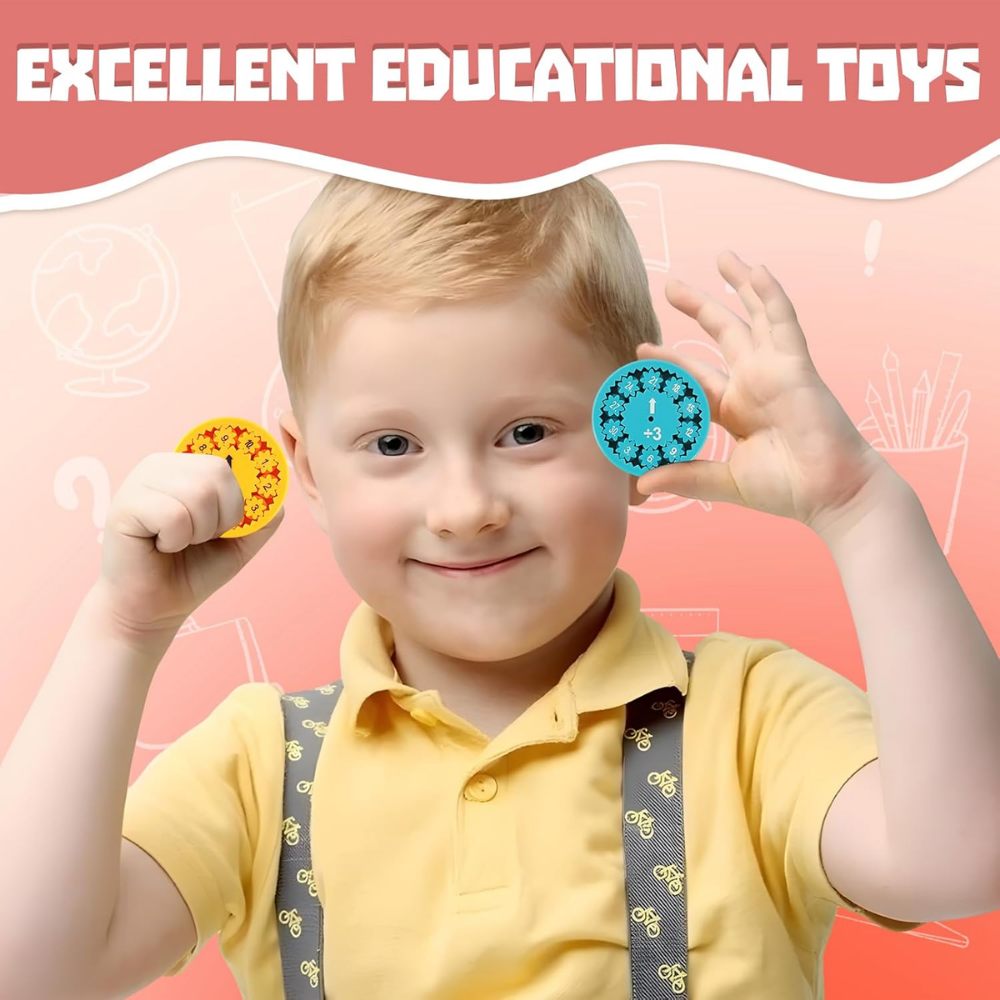 NumiSpin Learning Fidget Toy — Calm Focus Math Fun