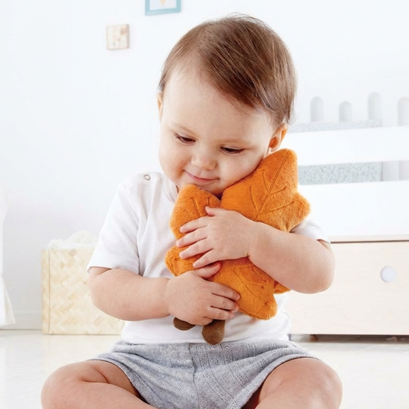 Sunny Sprout Plush Leaf Toy Baby Plush Toy — Soothing Quality