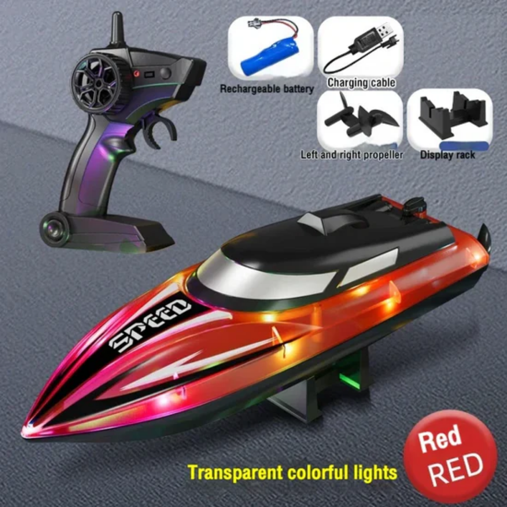 HydroNova – RC Speed Boat with LED Lighting