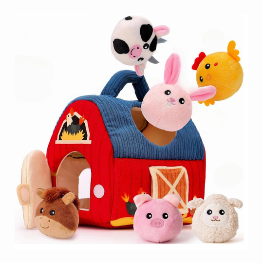 BarnPlay – Soft Farm Playset with Plush Animals