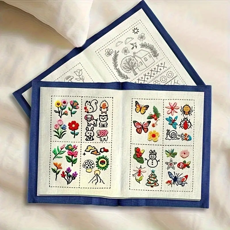 StitchBook Kids Embroidery Craft Kit — Calm Creative Focus