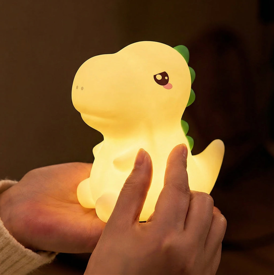 DinoGlow Companion Kids Night Light — Clean Calming Bedtime Comfort