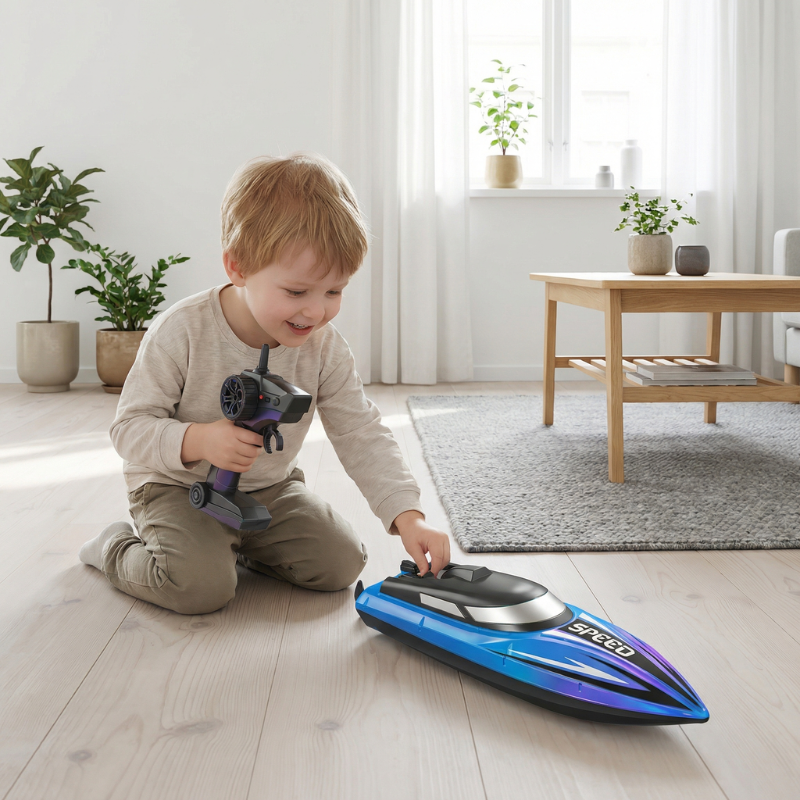 HydroNova – RC Speed Boat with LED Lighting