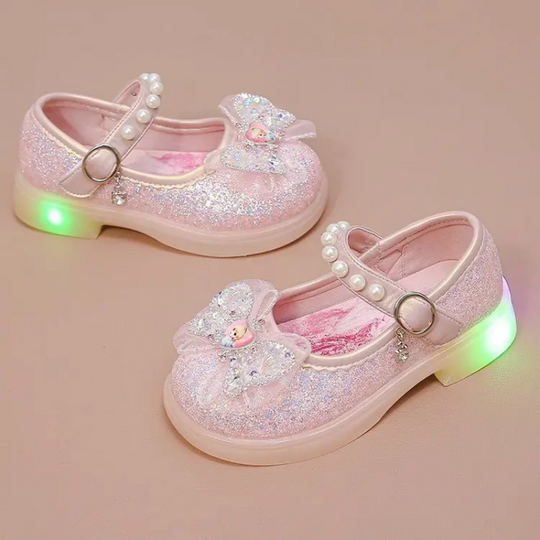 GlitterStep – Sparkling Velcro Shoes for Kids