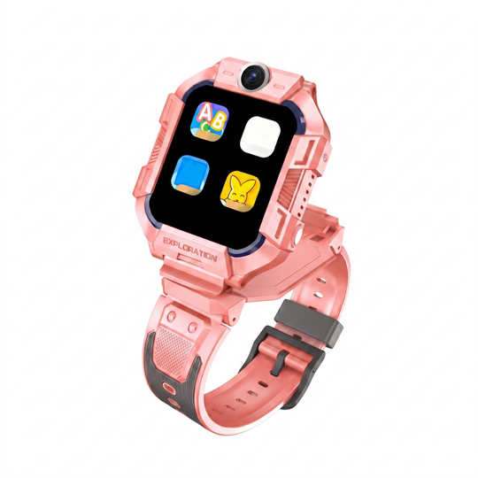 VistaWatch pink 4G kids smartwatch with silicone band