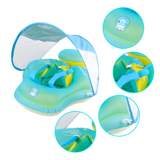 Adjustable shoulder straps for comfortable baby fit