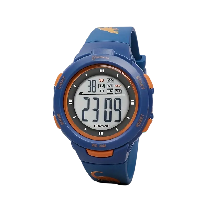 LumaDive waterproof digital kids watch with bright glow display