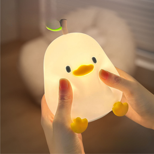 DuckGlow – Silicone Duck Night Light with Touch Control