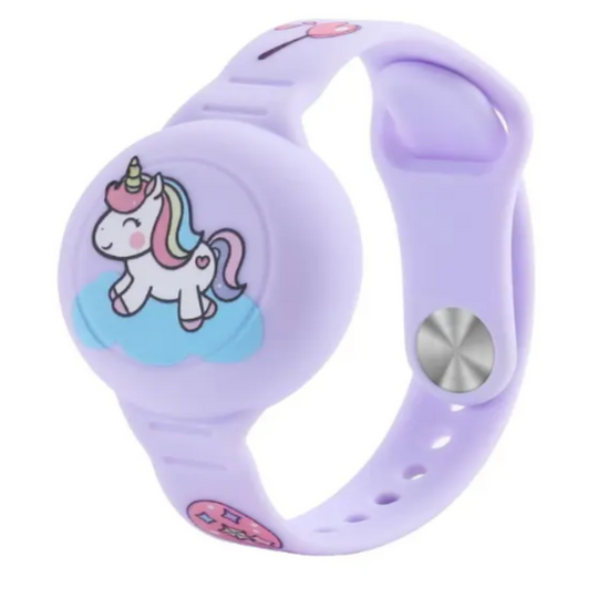 MiloSafe AirTag Bracelet – Kids Safety Wristband with GPS Tracking