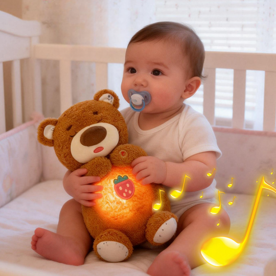 DreamBreath – Breathing Sleep Plush with Light & Sound