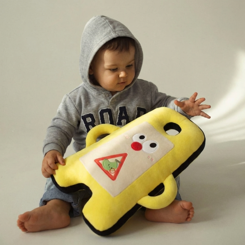 Clean Signal Plush Toy for Kids — Modern Safe Quality