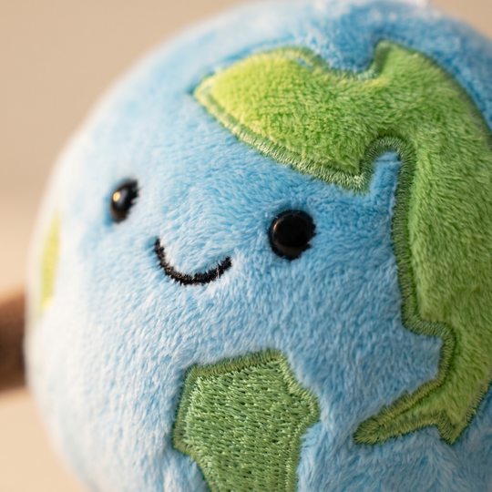 EarthCharm – Globe Plush Keychain