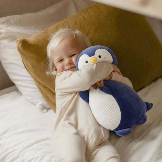 CalmNest Penguin Plush Toy — Modern Quality for Kids