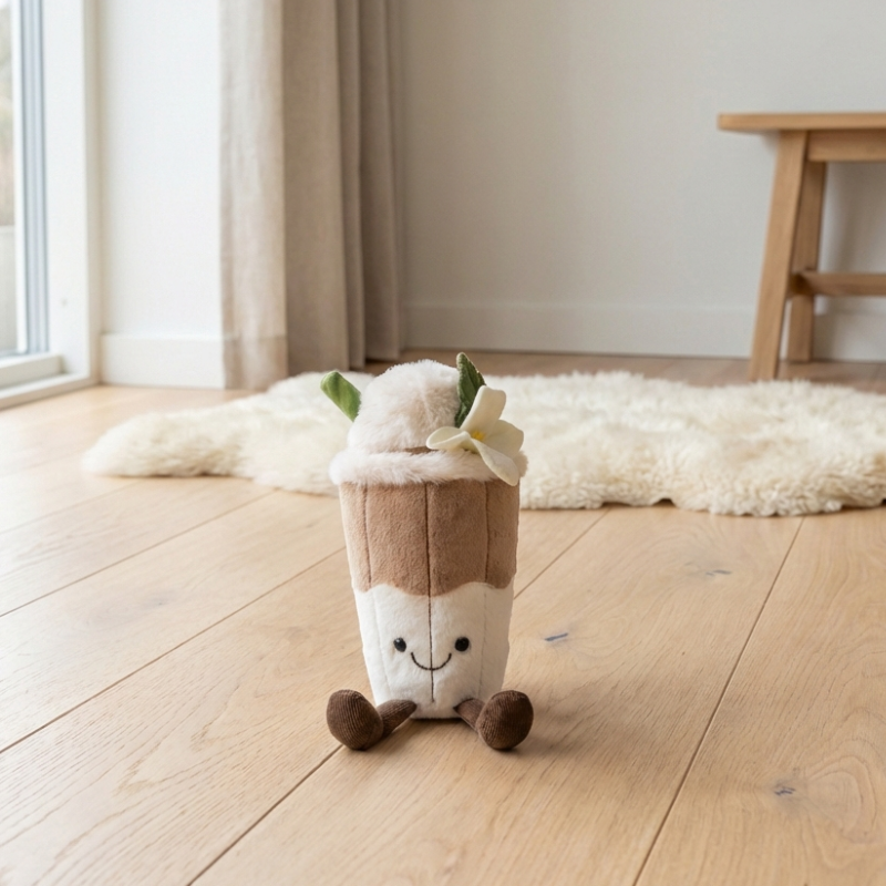 LatteBuddy Plush Cup Toy Baby Plush Toy — Modern Quality
