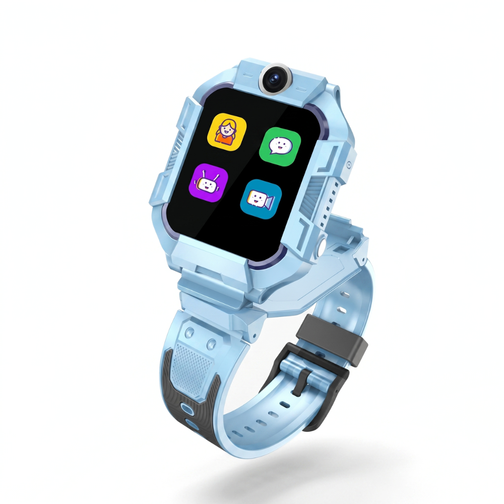 VistaWatch blue 4G kids smartwatch with 360 rotating screen
