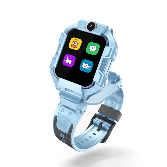 VistaWatch blue 4G kids smartwatch with 360 rotating screen