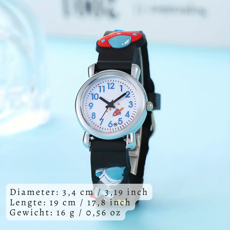 Educational space watch makes learning time playful
