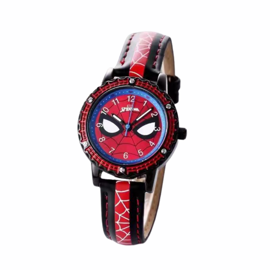 BraveTick hero kids watch black and red