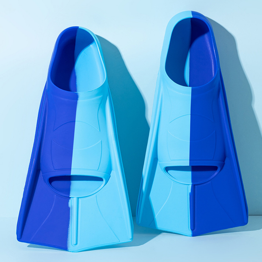 FinDart training swim fins dark blue light blue