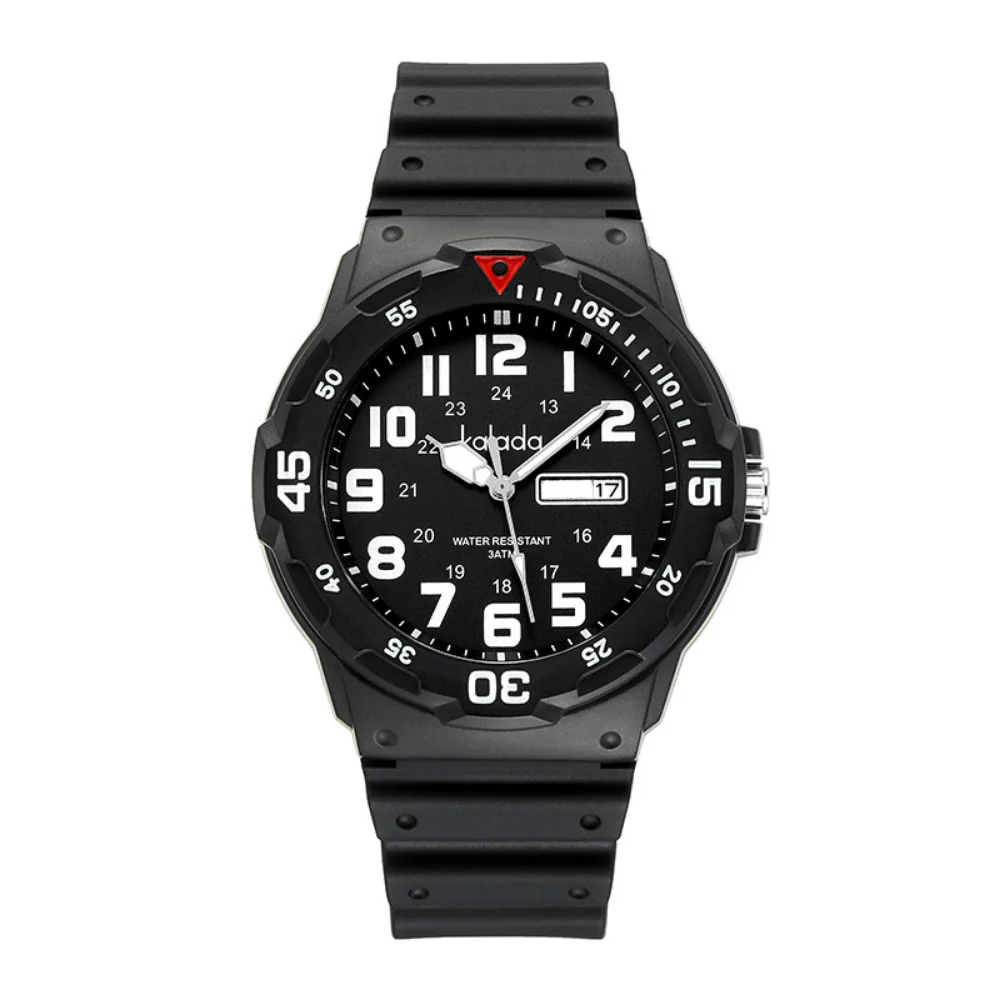 TitanGear boys sport watch silicone strap black