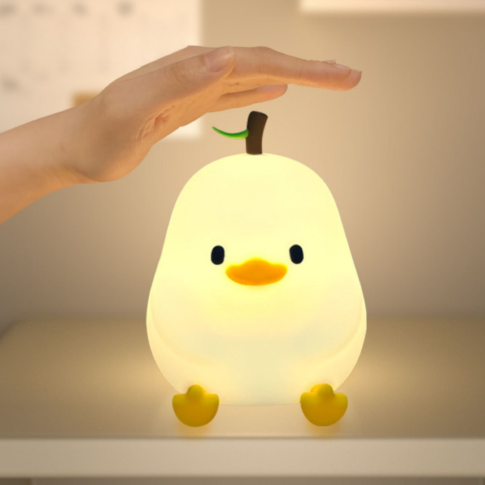 DuckGlow – Silicone Duck Night Light with Touch Control