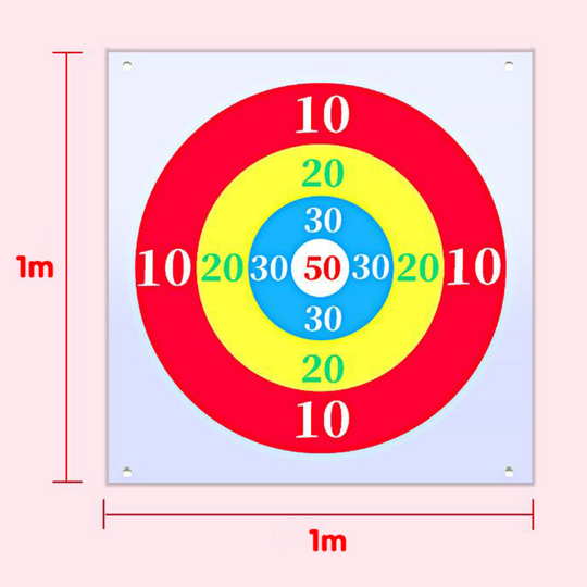 TossArena bean bag target 1 metre mat