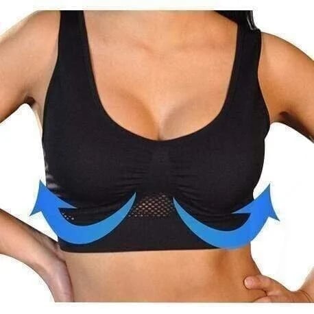 Hook-free wireless bra for comfortable everyday wear