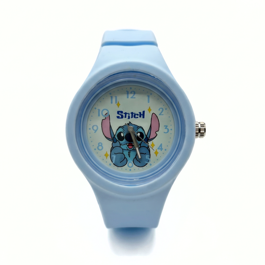 PixiePal character kids watch round blue