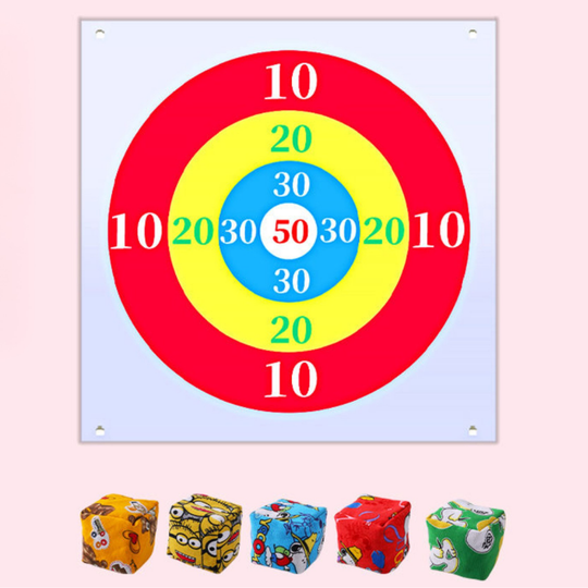TossArena 1 metre target with 5 bean bags