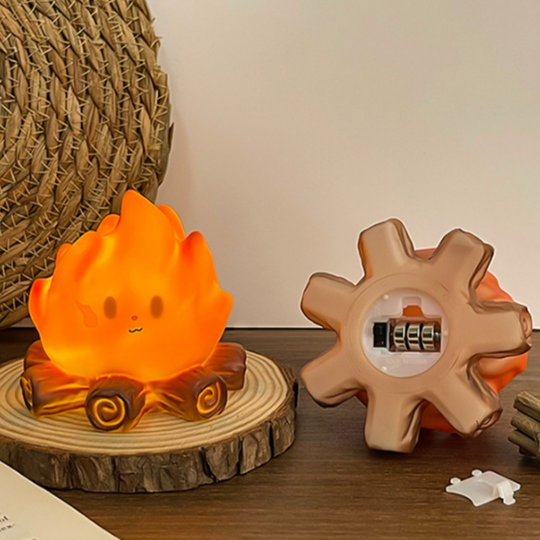 FireGlow – Campfire LED Night Light with Warm Glow