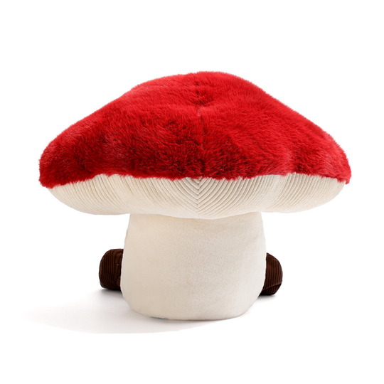 MushroomCuddle – Red Mushroom Plush Pillow