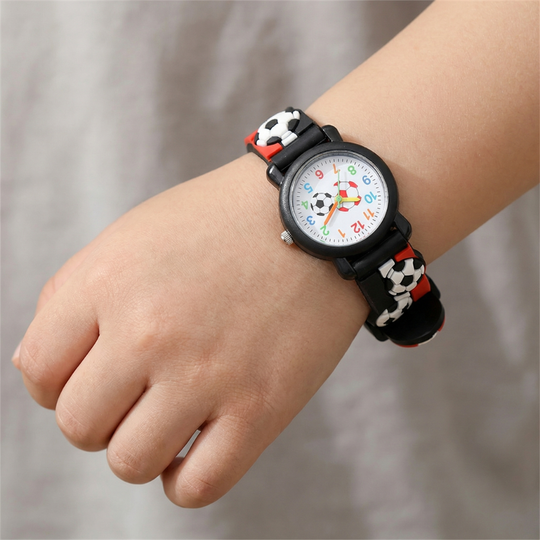 Lightweight football watch for ages 3 to 14