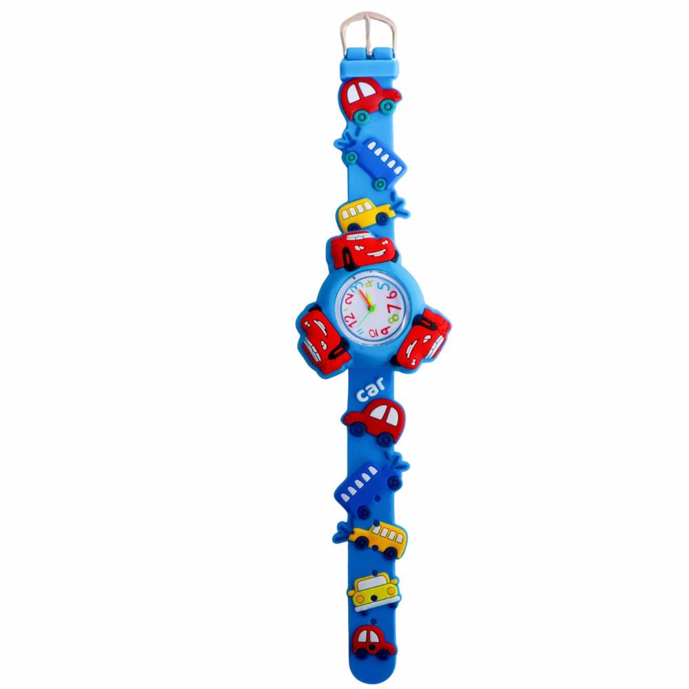 SpeedSpin racing cars spinner watch blue