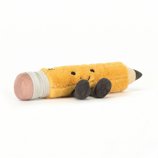 StudyBuddies – Cute Ruler & Pencil Plush Collection