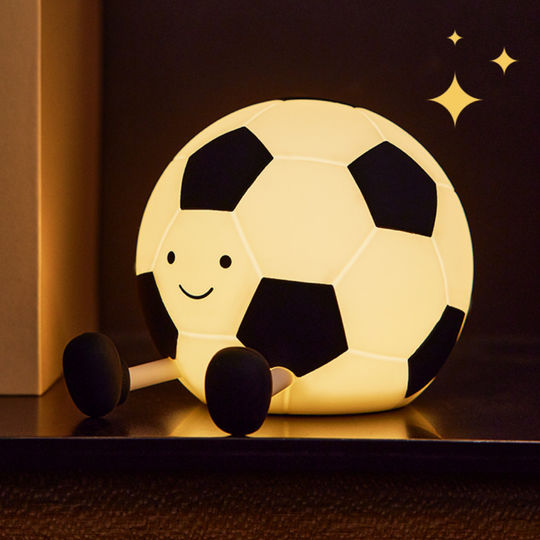 SoccerGlow – Silicone Soccer Ball Night Light with Touch Control