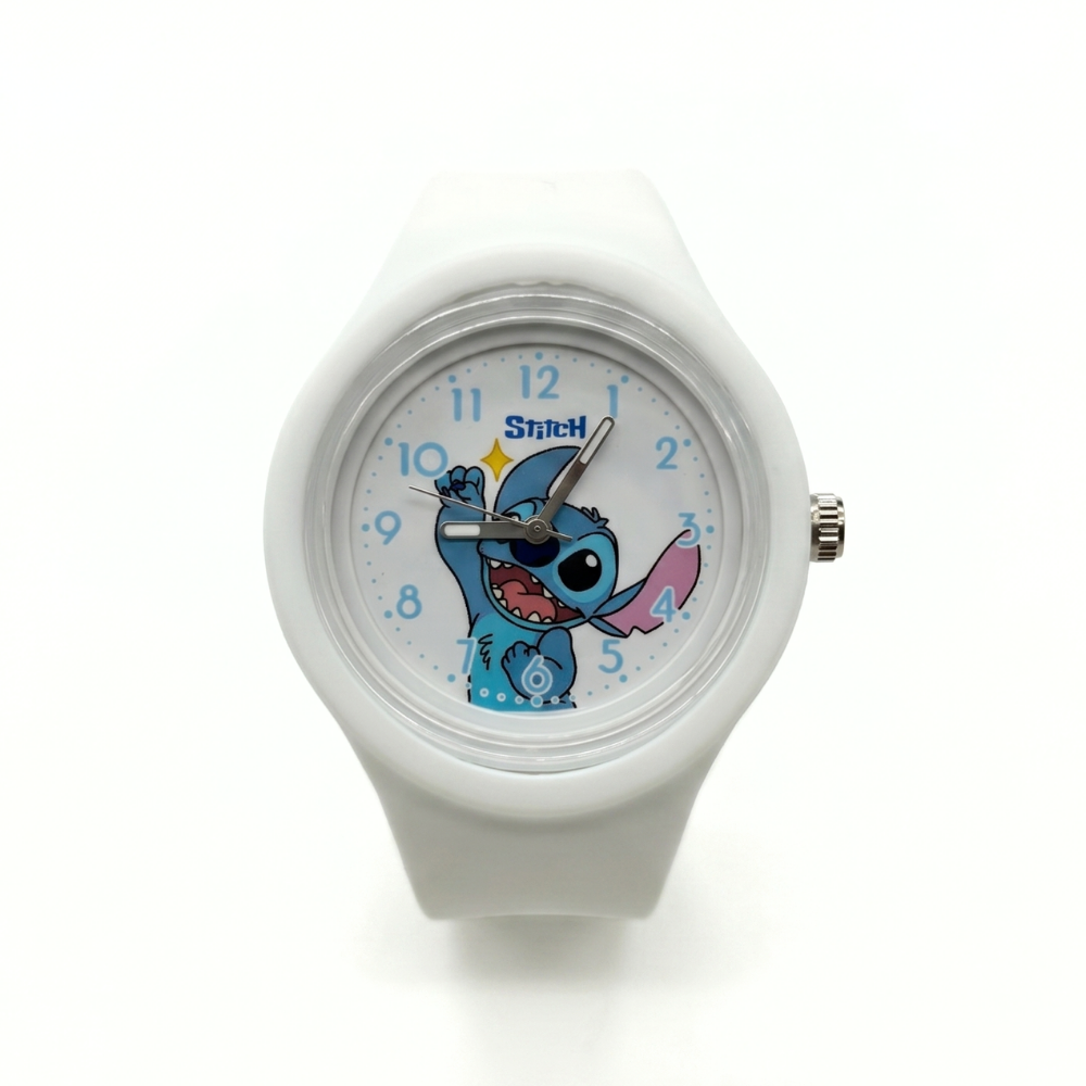 PixiePal character kids watch round white