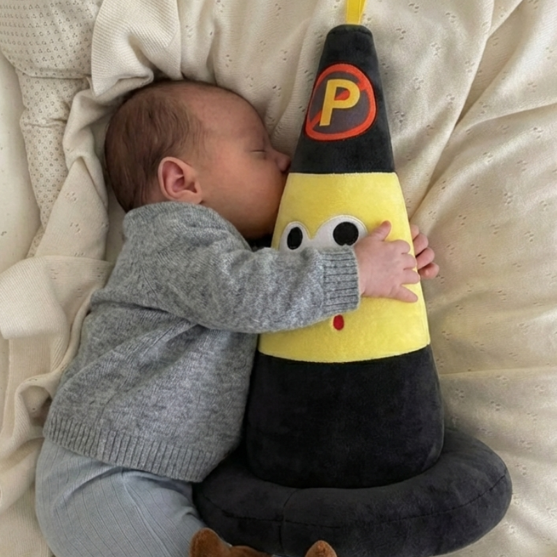 ConeBuddy Plush Road Cone Toy Plush Toy — Clean Quality for Kids