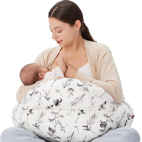 NurseNest nursing pillow ink wash print cotton cover