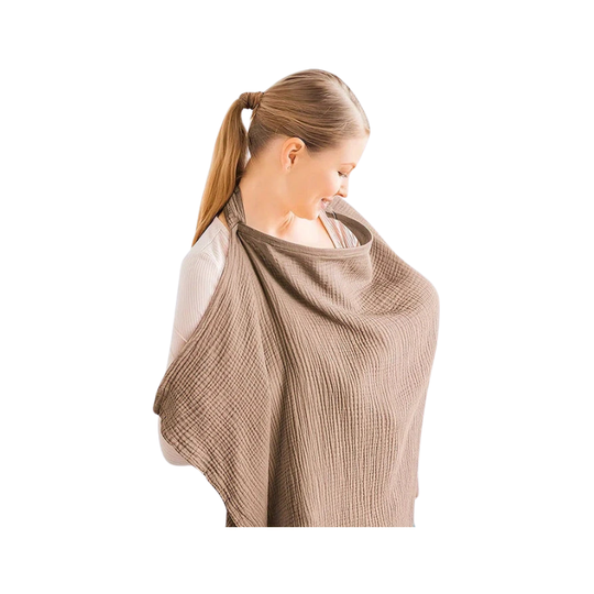 CoverEase breathable nursing cover soft cotton privacy