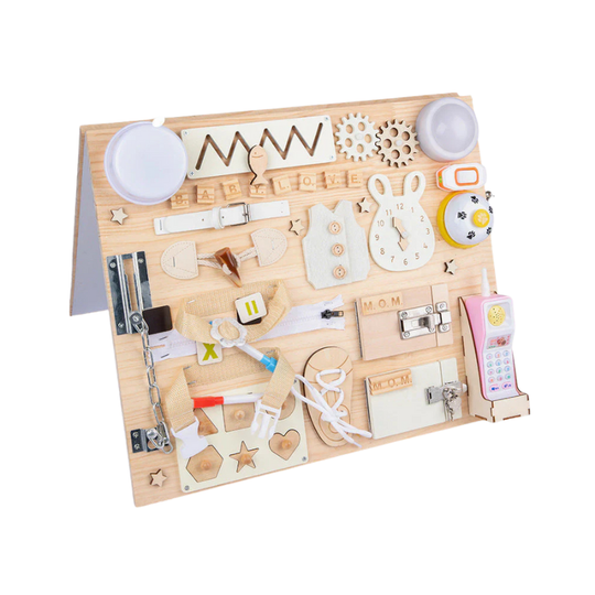 Milo & Moon – Montessori Activity Board