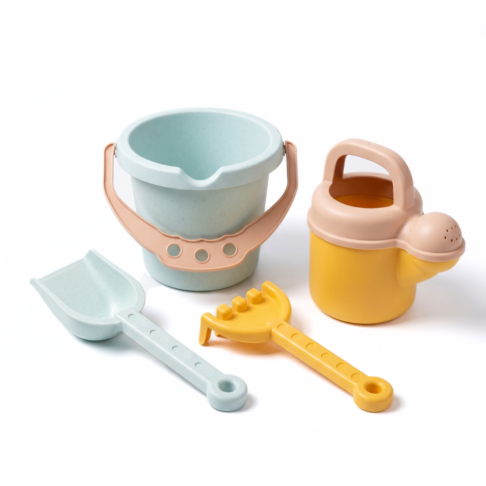 BeachBuddy beach toy set classic bucket 4-piece