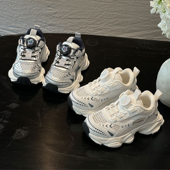 SpinStep – Kids Sneakers with Dial Closure and Chunky Sole